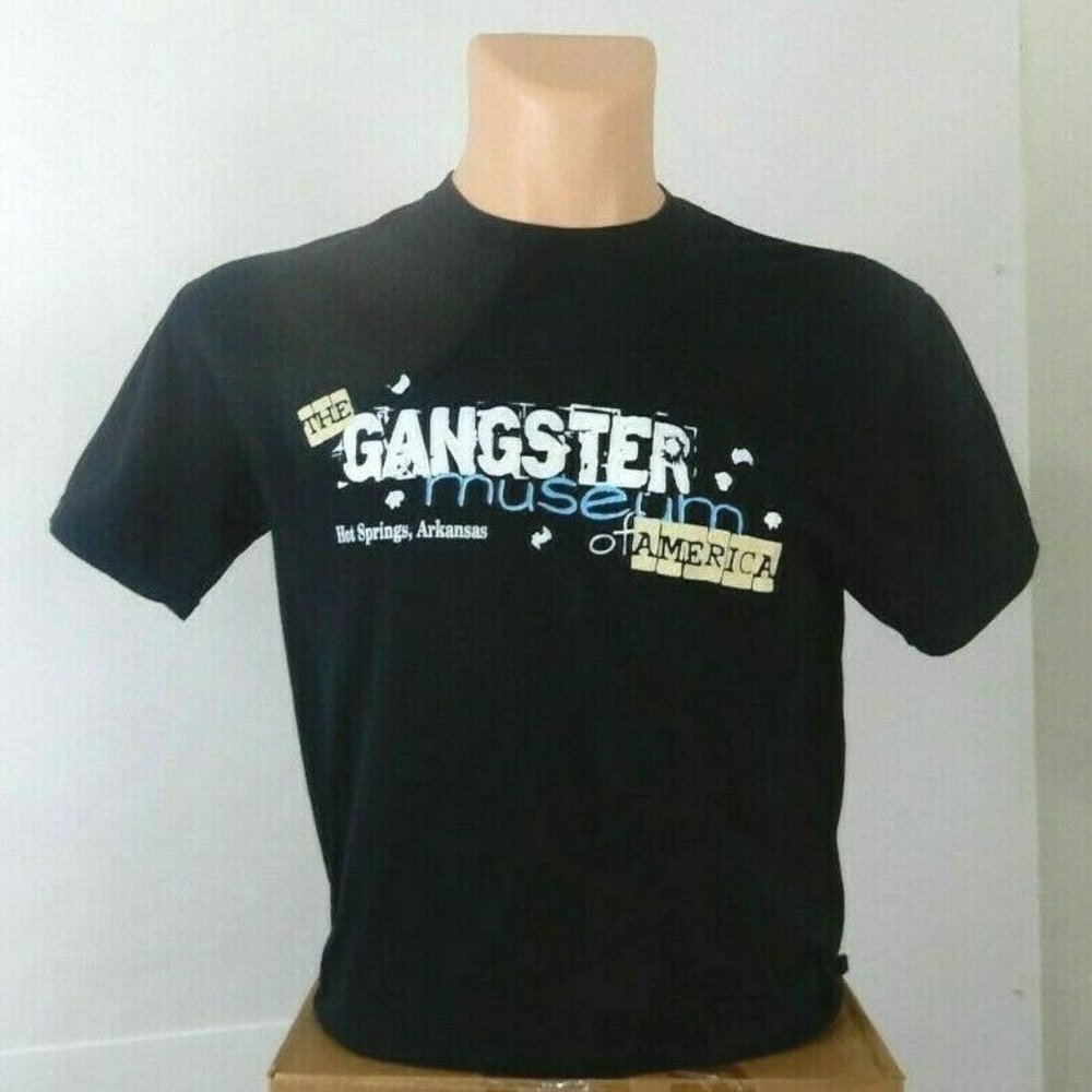 The Gangster Museum Of America Black Sz M NWOT
